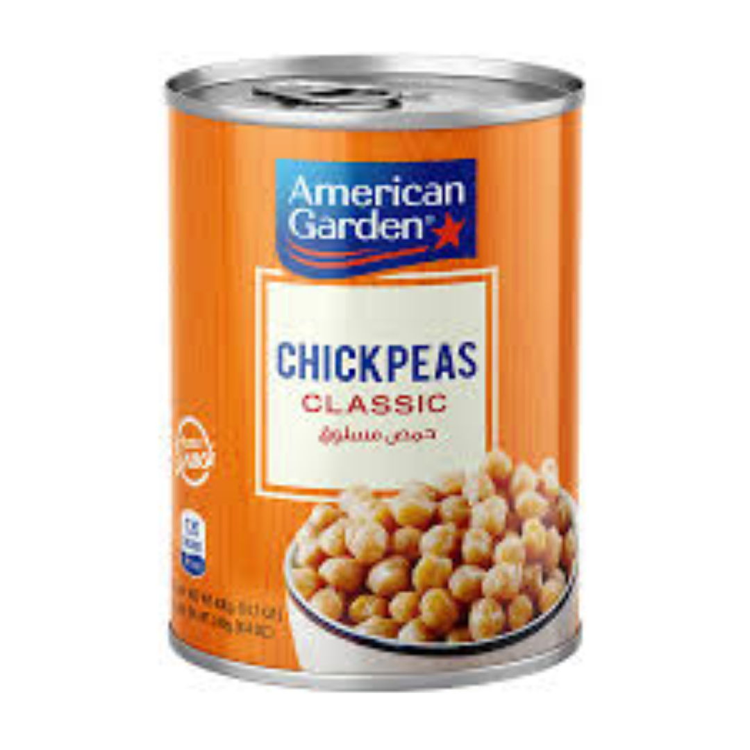 AMERICAN GARDEN CHICK PEAS 440G